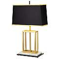 Lampada Da Scrivania Contemporanea Atlas Acciaio Ottone Spazzolato 1 Luce E27 ATLAS-TL