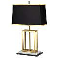 Lampada Da Scrivania Contemporanea Atlas Acciaio Ottone Spazzolato 1 Luce E27 ATLAS-TL