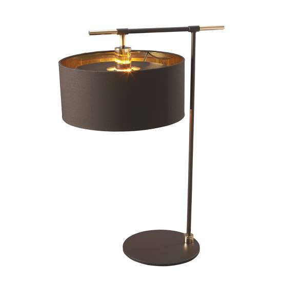 Lampada Da Scrivania Contemporanea Balance Acciaio Ottone Lucido 1 Luce E27 BALANCE-TL-BRPB