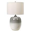 Lampada Scrivania Chalk Farm Porcellana Grigio Chiaro Gesso Bianco 1 Luce E27 CHALKFARM-TL