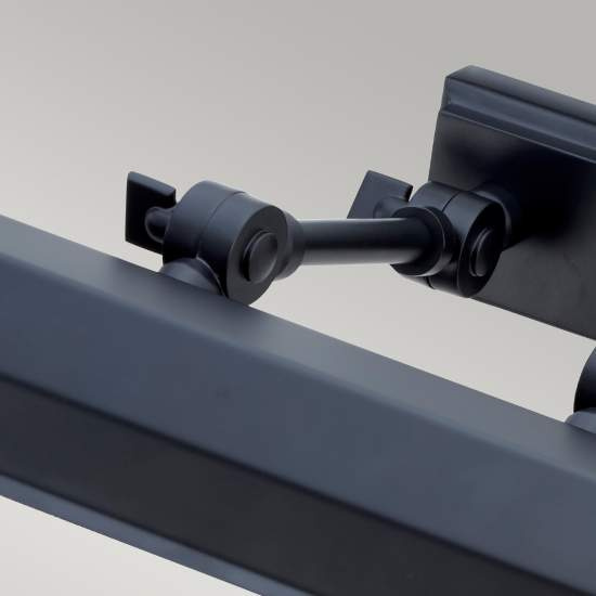 Applique Quadri E Specchi Contemporanea Chawton Acciaio Nero 2 Luci E14 CHAWTON-PLM-BLK