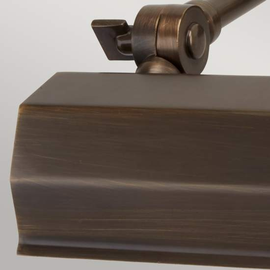 Applique Quadri E Specchi Contemporanea Chawton Acciaio Bronzo Scuro 1 Luce E14 CHAWTON-PLS-DB