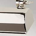 Applique Quadri E Specchi Contemporanea Chawton Acciaio Nichel Lucido 1 Luce E14 CHAWTON-PLS-PN