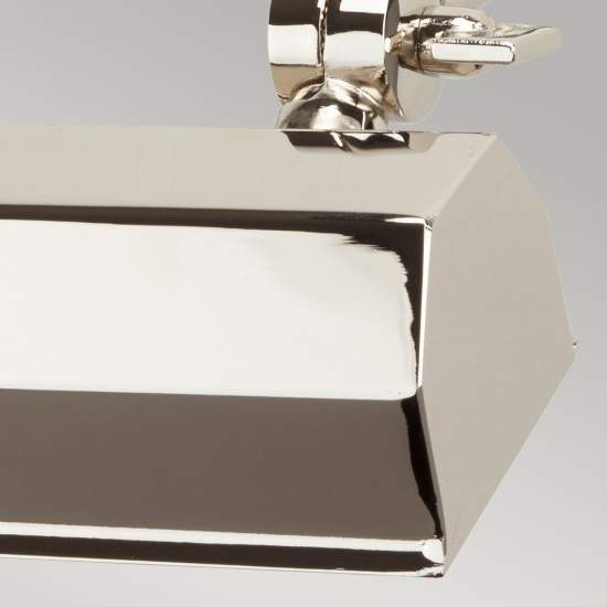 Applique Quadri E Specchi Contemporanea Chawton Acciaio Nichel Lucido 1 Luce E14 CHAWTON-PLS-PN