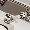 Applique Quadri E Specchi Contemporanea Chawton Acciaio Nichel Lucido 1 Luce E14 CHAWTON-PLS-PN