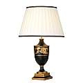 Lampada Da Scrivania Contemporanea Narbonne Legno Oro E Nero 1 Luce E27 DL-NARBONNE-TL