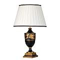Lampada Da Scrivania Contemporanea Narbonne Legno Oro E Nero 1 Luce E27 DL-NARBONNE-TL