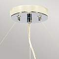 Lampadario Contemporaneo Pearce Acciaio Cromo Lucido 5 Luci E27 DL-PEARCE26-5LT-IV-PC