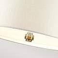 Lampadario Contemporaneo Pearce Acciaio Ottone Antico 7 Luci E27 DL-PEARCE30-7LT-IV-AB