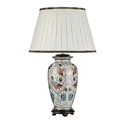 Lampada Da Scrivania Contemporanea Ping Porcellana Crema 1 Luce E27