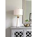 Lampada Da Scrivania Contemporanea Neo Acciaio Bianco 1 Luce E27 FB-NEO-TL-FR-WHT