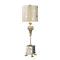 Lampada Da Scrivania Contemporanea Pompadour X Acciaio 1 Luce E27 FB-POMPADOURX-TL