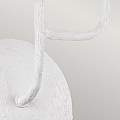 Applique Classica Annie Acciaio Bianco Gesso 3 Luci E14 FE-ANNIE3-PSW