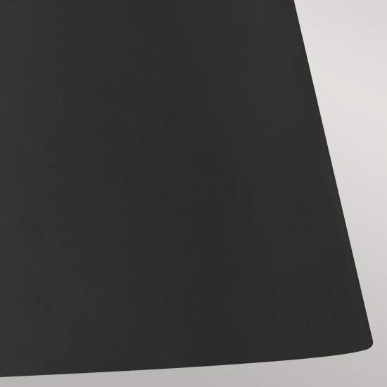 Plafoniera Contemporanea Asher Acciaio Nero Mezzanotte Vetro 3 Luci E14 FE-ASHER-3F-MB