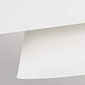 Sospensione Contemporanea Brisbin Acciaio Bianco Opaco 1 Luce E27 FE-BRISBIN-MW