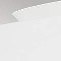 Sospensione Contemporanea Brisbin Acciaio Bianco Opaco 1 Luce E27 FE-BRISBIN-MW