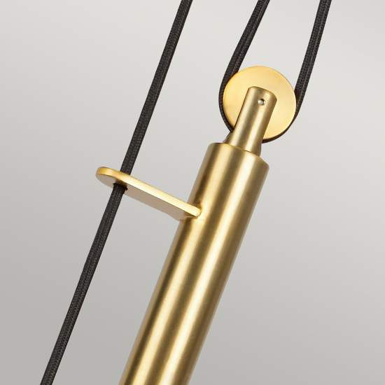 Sospensione Contemporanea Candor Acciaio Bianco Opaco 1 Luce E27 FE-CANDOR-P
