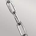 Lampadario Classico Corinne Acciaio Nichel Lucido 3 Luci E14 D28,6 Cm FE-CORINNE-3P-S