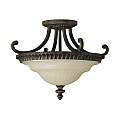 Lampadario Contemporaneo Drawing Room Acciaio Noce Vetro 2 Luci E27 FE-DRAWING-ROOM-SFA