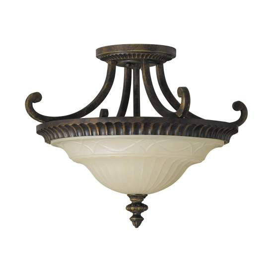 Lampadario Contemporaneo Drawing Room Acciaio Noce Vetro 2 Luci E27 FE-DRAWING-ROOM-SFA