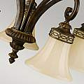 Lampadario Contemporaneo Drawing Room Acciaio Noce Vetro 5 Luci E27 FE-DRAWING-ROOM5