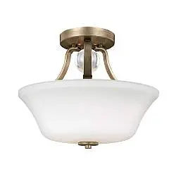 Lampada a Soffitto Industrial Nordica Trilogy Metallo Bronzo Antico 1 Luce E27
