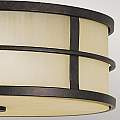 Plafoniera Contemporanea Fusion Acciaio 3 Luci E27 FE-FUSION-F