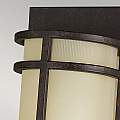 Applique Contemporanea Fusion Acciaio 2 Luci E27 FE-FUSION2