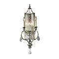 Applique Contemporanea Gianna Cristallo Argento Dorato Vetro Oro 3 Luci E14 FE-GIANNA3W