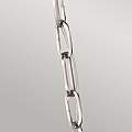 Sospensione Contemporanea Harrow Alluminio Nichel Lucido Vetro E27 D40,6Cm FE-HARROW-P-M