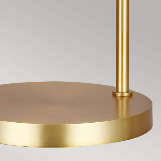Lampada Da Scrivania Contemporanea Joan Acciaio Nero Ottone Brunito 1 Luce E27 FE-JOAN-TL-MB