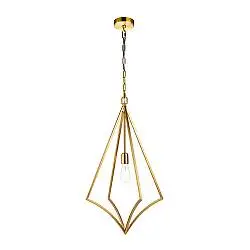 Sospensione Classica Nico In Acciaio Ottone Brunito 1 Luce E27