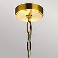 Sospensione Classica Nico In Acciaio Ottone Brunito 1 Luce E27 FE-NICO-P-L-BB