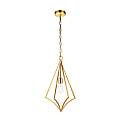 Sospensione Classica Nico Acciaio Ottone Brunito 1 Luce E27 FE-NICO-P-M-BB
