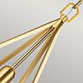 Sospensione Classica Nico Acciaio Ottone Brunito 1 Luce E27 FE-NICO-P-M-BB
