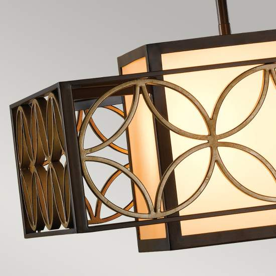 Sospensione Contemporanea Remy In Metallo Bronzo Antico Oro 1 Luce E27 FE-REMY-P-B