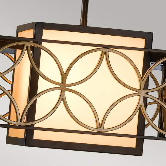 Sospensione Contemporanea Remy In Metallo Bronzo Antico Oro 1 Luce E27 FE-REMY-P-B