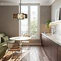 Sospensione Contemporanea Remy In Metallo Bronzo Antico Oro 1 Luce E27 FE-REMY-P-B