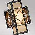 Sospensione Contemporanea Remy Metallo Bronzo Antico Oro 1 Luce E27 FE-REMY-P-C