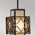 Sospensione Contemporanea Remy Metallo Bronzo Antico Oro 1 Luce E27 FE-REMY-P-C