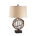 Lampada Da Scrivania Contemporanea Spencer Acciaio Oro Firenze 1 Luce E27 FE-SPENCER-TL