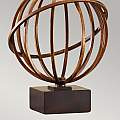 Lampada Da Scrivania Contemporanea Spencer Acciaio Oro Firenze 1 Luce E27 FE-SPENCER-TL