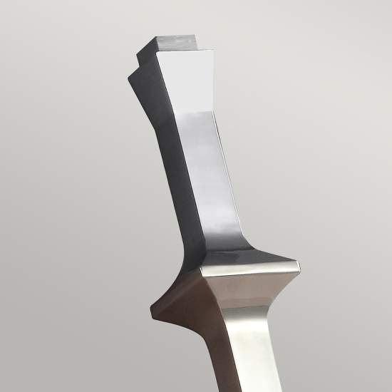 Applique Contemporanea Teva Acciaio Nichel Lucido 1 Luce E27 FE-TEVA1-PN
