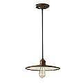 Sospensione Contemporanea Urban Renewal Acciaio Bronzo Astral 1 Luce E27 FE-URBANRWL-P-E