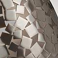 Applique Contemporanea Zara Acciaio Acciaio Spazzolato Vetro 1 Luce E14 FE-ZARA1