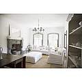 Lampadario Classico Finsbury Park Acciaio Nichel Lucido Vetro 9 Luci E14 FP9-POL-NICKEL