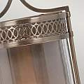 Applique Contemporanea Guildhall Acciaio Bronzo Scuro Vetro 1 Luce E14 GH-WB-DB
