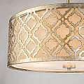 Lampadario Contemporaneo Arabella Acciaio Oro Anticato 3 Luci E27 GN-ARABELLA-P-L