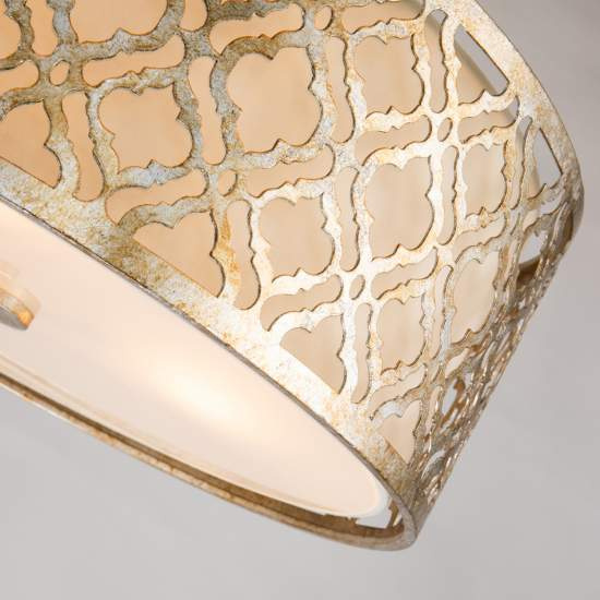 Lampadario Contemporaneo Arabella Acciaio Oro Anticato 3 Luci E27 GN-ARABELLA-P-L