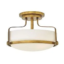 Lampada a Soffitto 4 Luci Kalf Acciaio Nero A Bracci Curvi E Sfere Vetro Opalino E Oro